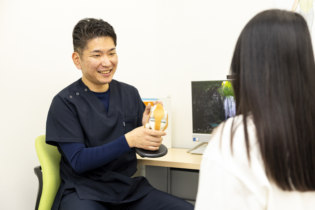 変形性膝関節症の説明