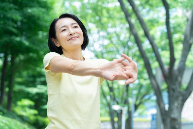 五十肩の改善例