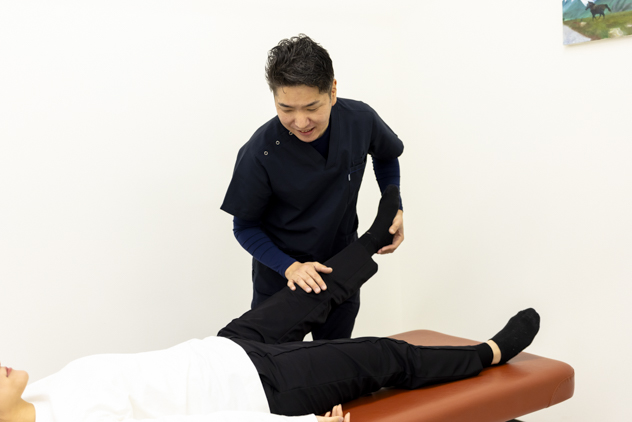 腸脛靭帯炎の施術