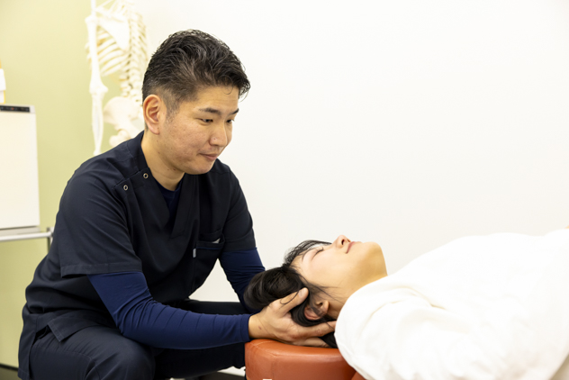頚椎症の施術