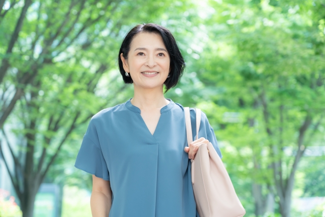 ホットフラッシュが改善された人の明るい未来